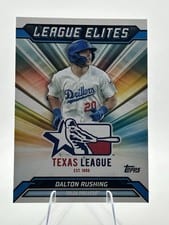 2025 Topps Pro Debut League Elites Dalton Rushing #LE-17 card