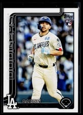 2025 Topps Update Companion Card Dalton Rushing #CC3-8 card
