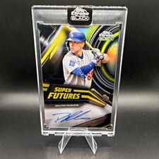 2026 Topps Chrome Black Super Futures Autographs Dalton Rushing #SFA-DR card