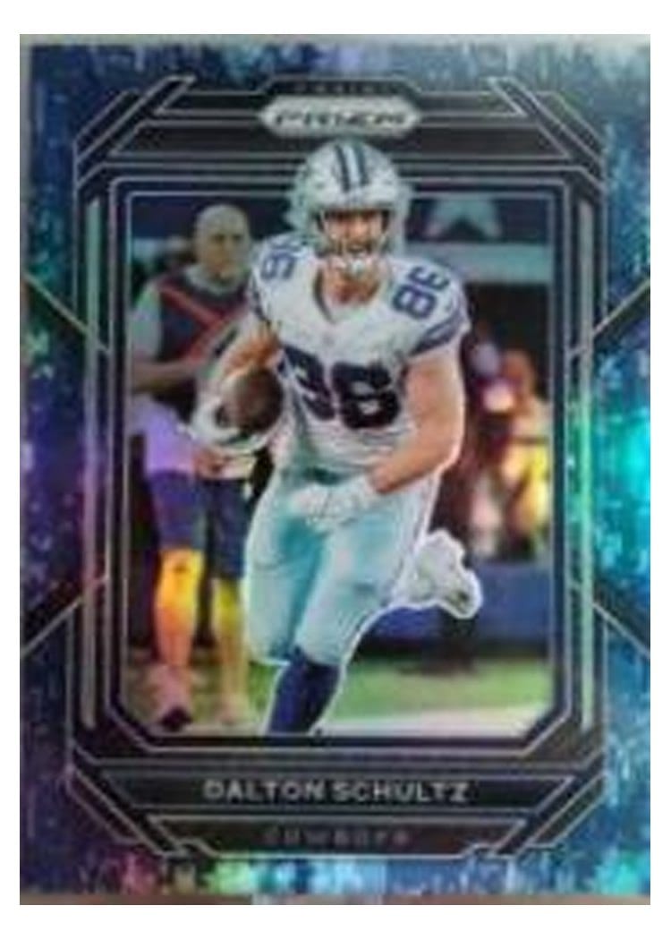 2022 Panini Prizm Base Set Dalton Schultz #81 card