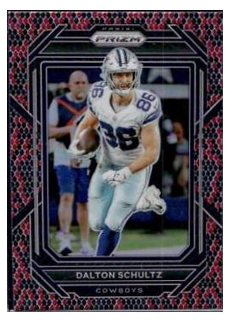 2022 Panini Prizm Base Set Dalton Schultz #81 card