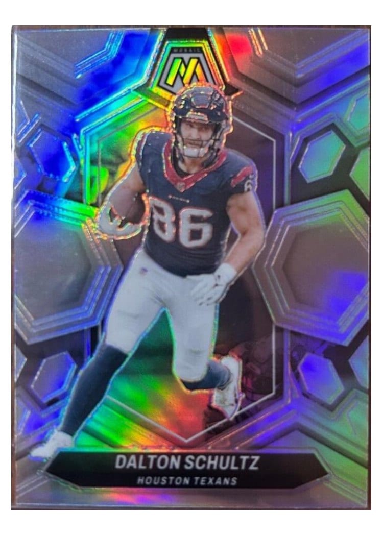 2024 Panini Mosaic Base Set Dalton Schultz Silver #89 card