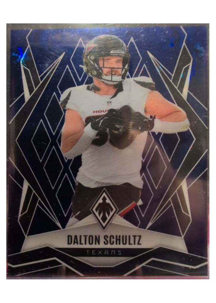 2025 Panini Phoenix Base Set Dalton Schultz Blue Winter #23 card