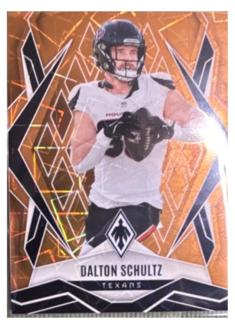 2025 Panini Phoenix Base Set Dalton Schultz Orange Lazer #23 card