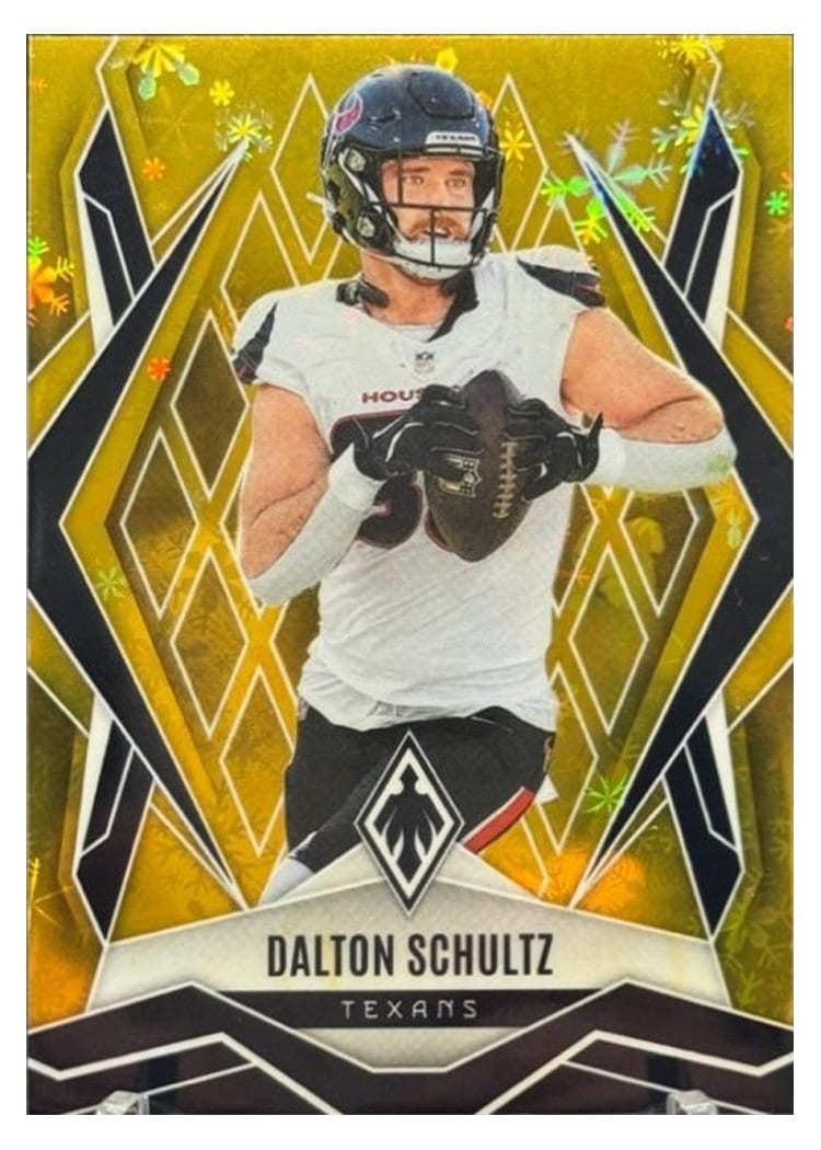 2025 Panini Phoenix Base Set Dalton Schultz Gold Winter #23 card
