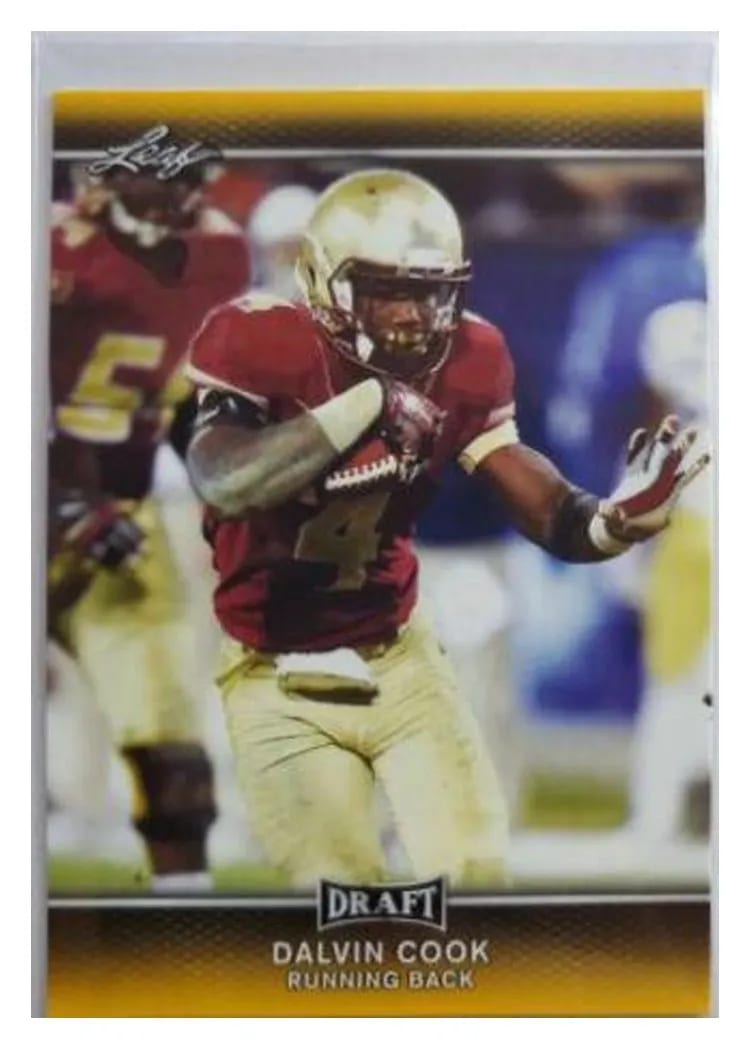 2017 Leaf Draft Dalvin Cook #19 card