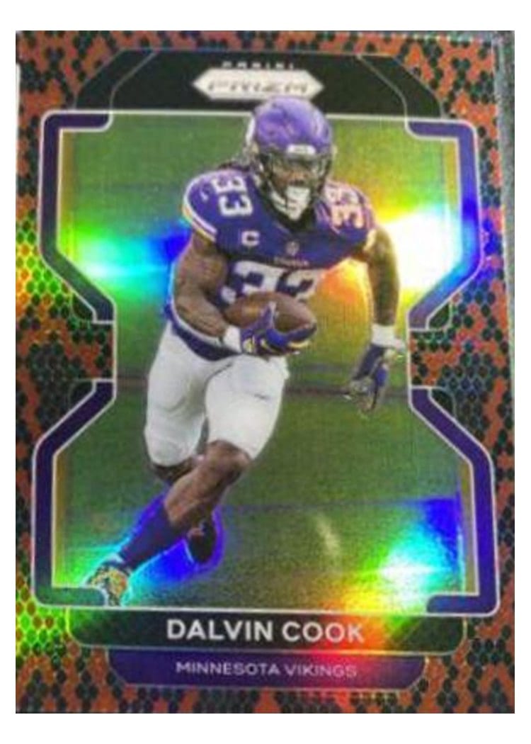 2021 Panini Prizm Base Set Dalvin Cook #129 card