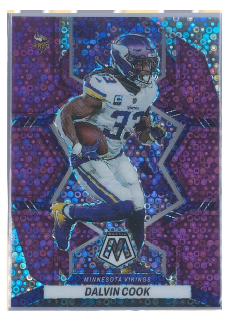 2022 Panini Mosaic Base Set Dalvin Cook #128 card