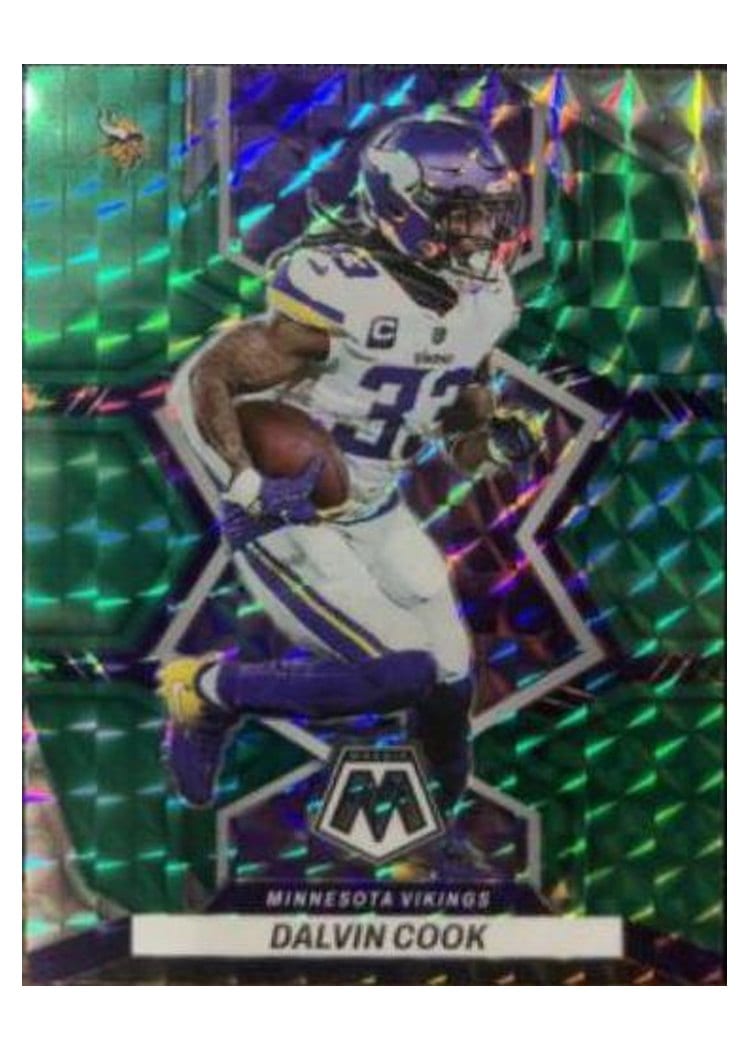 2022 Panini Mosaic Base Set Dalvin Cook Silver #128 card
