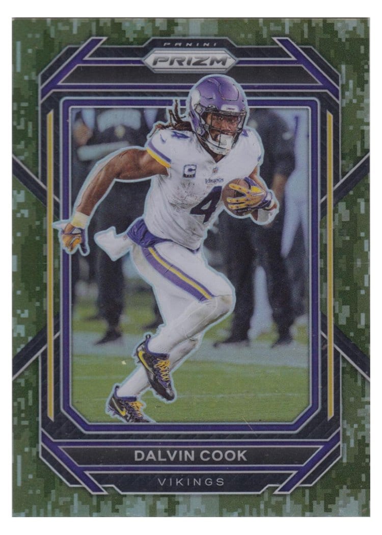 2022 Panini Prizm Base Set Dalvin Cook #188 card