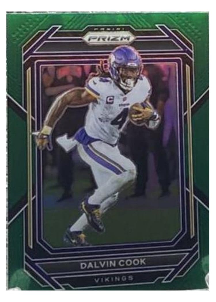 2022 Panini Prizm Base Set Dalvin Cook Green #188 card