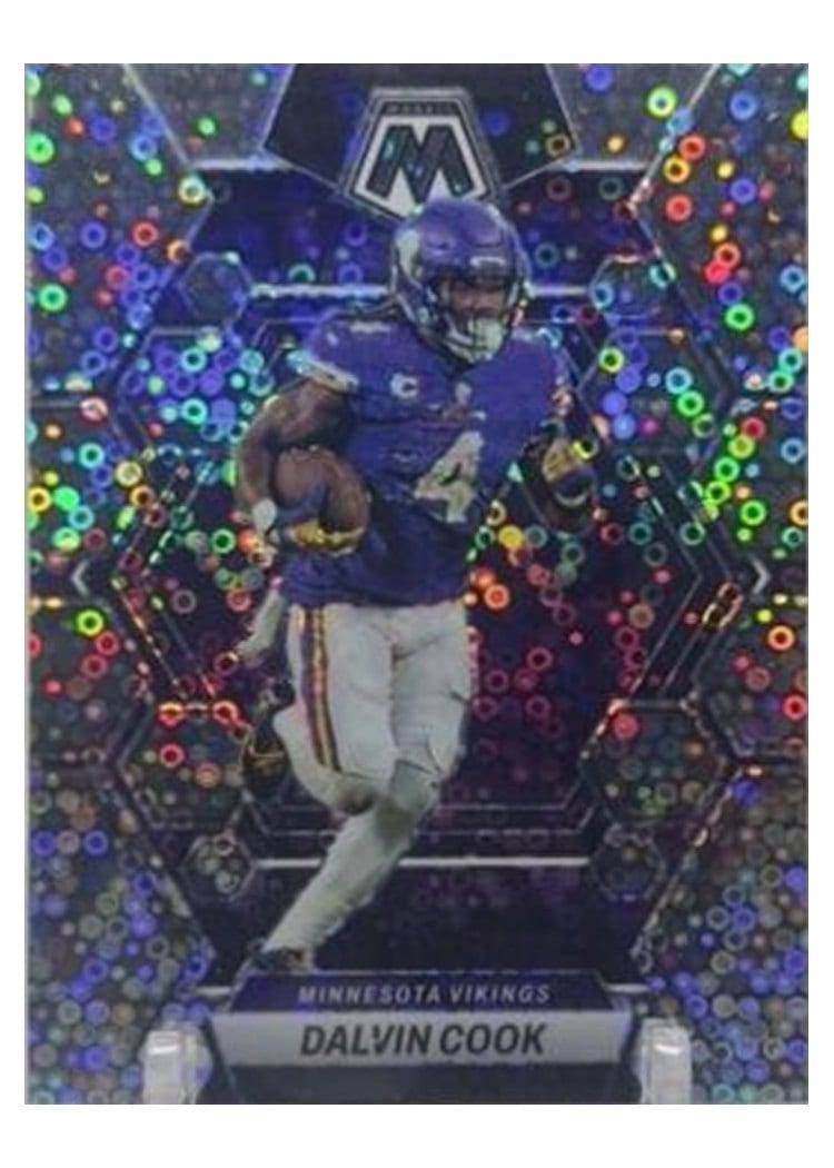 2023 Panini Mosaic Base Set Dalvin Cook No Huddle Silver #151 card