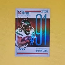 2024 Score Top 100 Dalvin Cook #91 card
