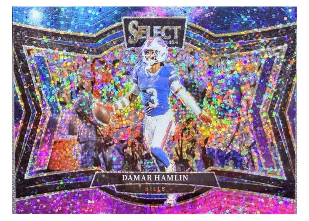2024 Panini Select Base Set Damar Hamlin #428 card