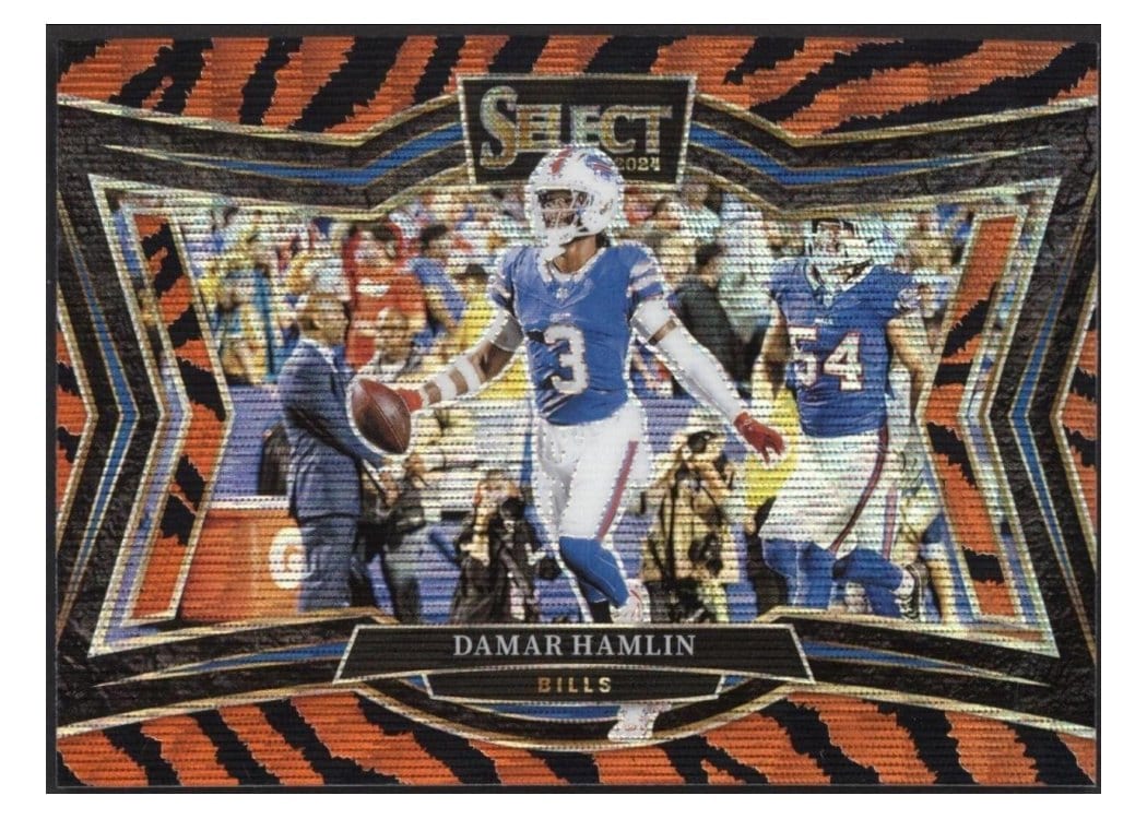 2024 Panini Select Base Set Damar Hamlin #428 card