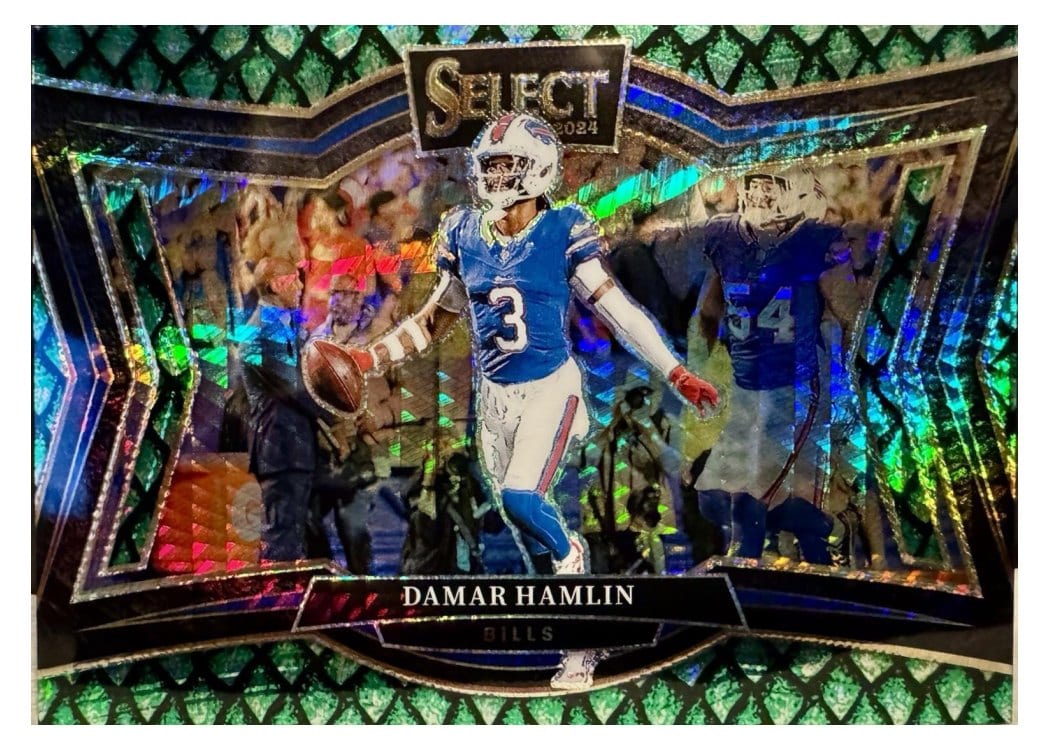 2024 Panini Select Base Set Damar Hamlin #428 card