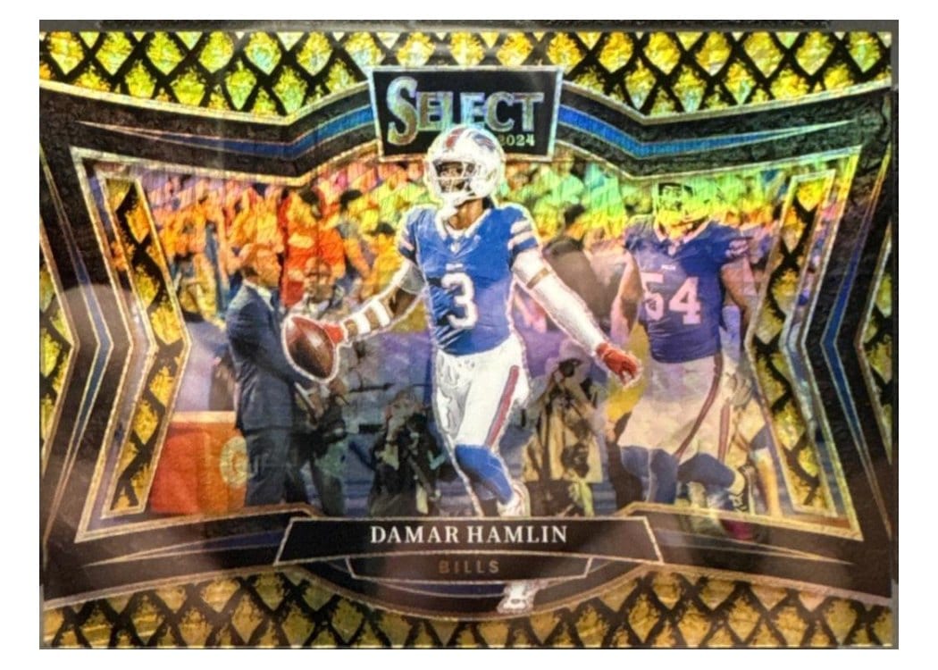 2024 Panini Select Base Set Damar Hamlin #428 card