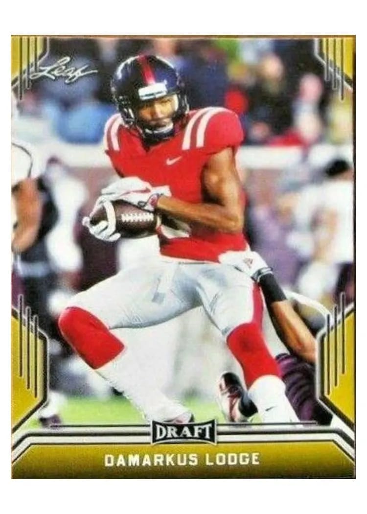 2019 Leaf Draft DaMarkus Lodge #13 card