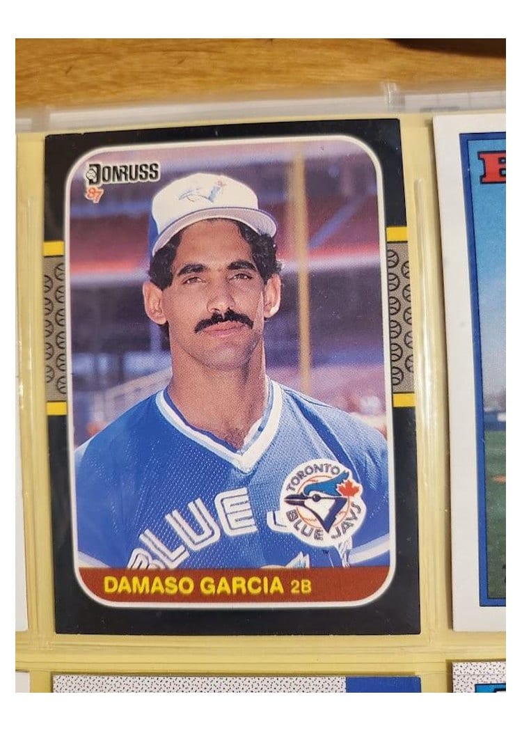1987 Donruss Damaso Garcia #614 card