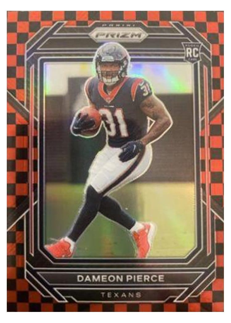 2022 Panini Prizm Base Set Dameon Pierce #322 card