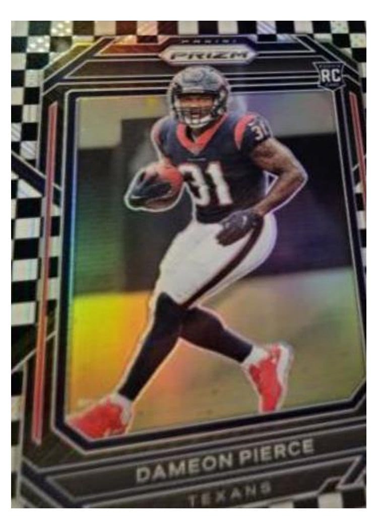 2022 Panini Prizm Base Set Dameon Pierce #322 card