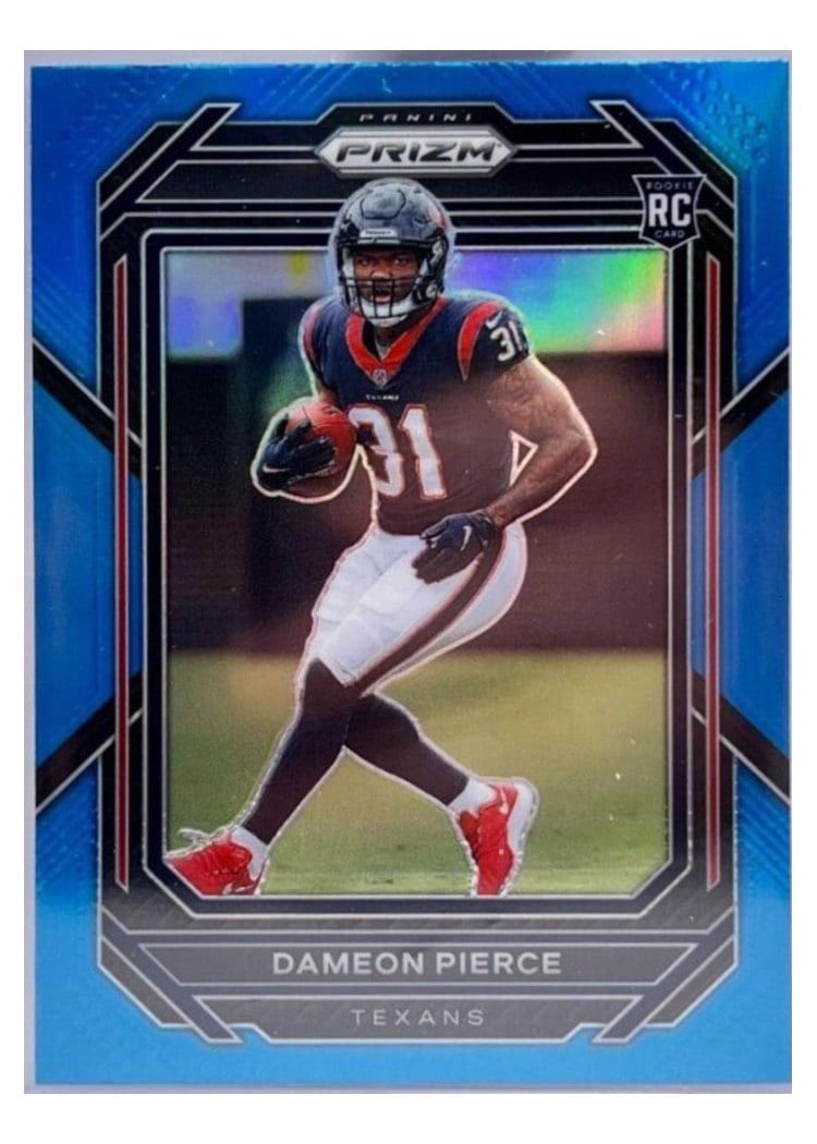 2022 Panini Prizm Base Set Dameon Pierce #322 card
