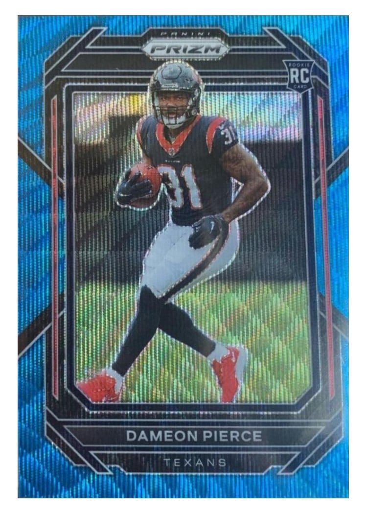 2022 Panini Prizm Base Set Dameon Pierce #322 card