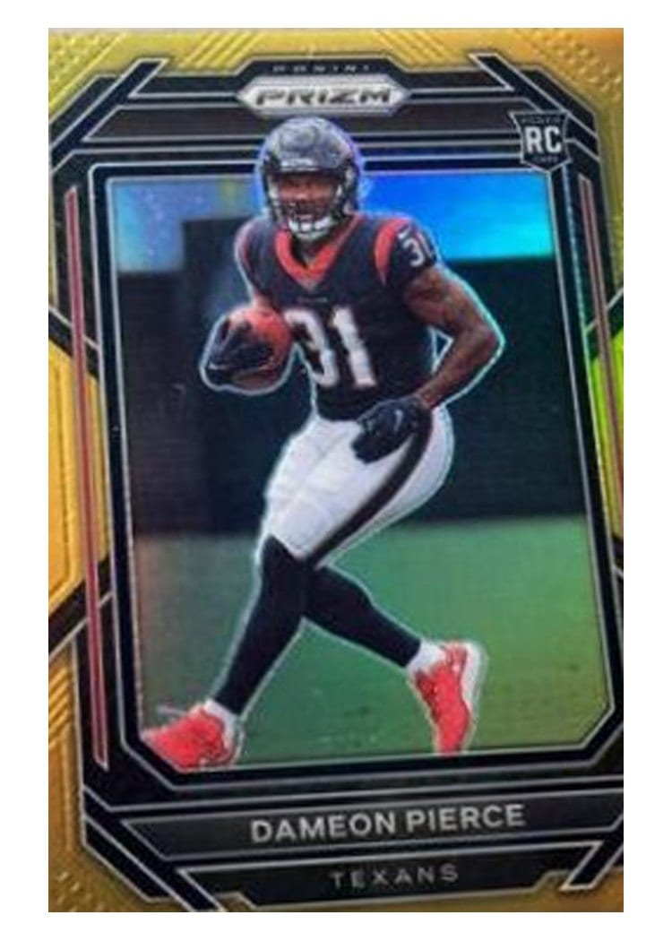 2022 Panini Prizm Base Set Dameon Pierce #322 card