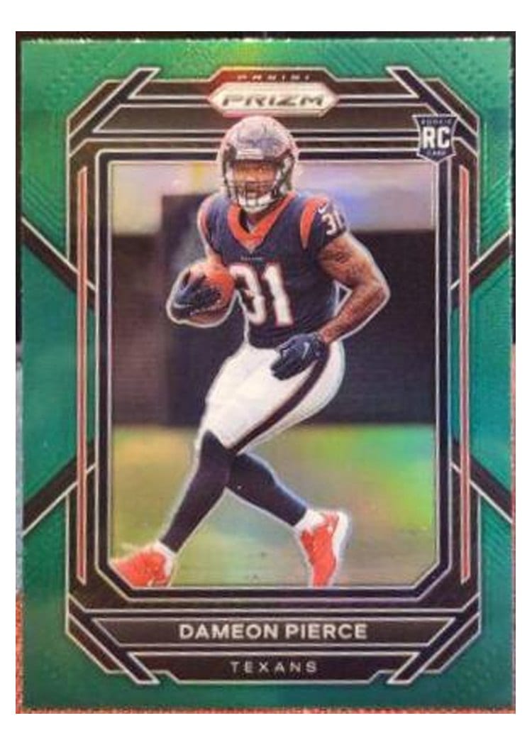 2022 Panini Prizm Base Set Dameon Pierce #322 card
