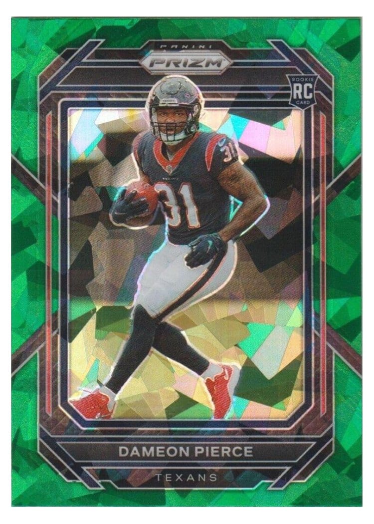 2022 Panini Prizm Base Set Dameon Pierce #322 card