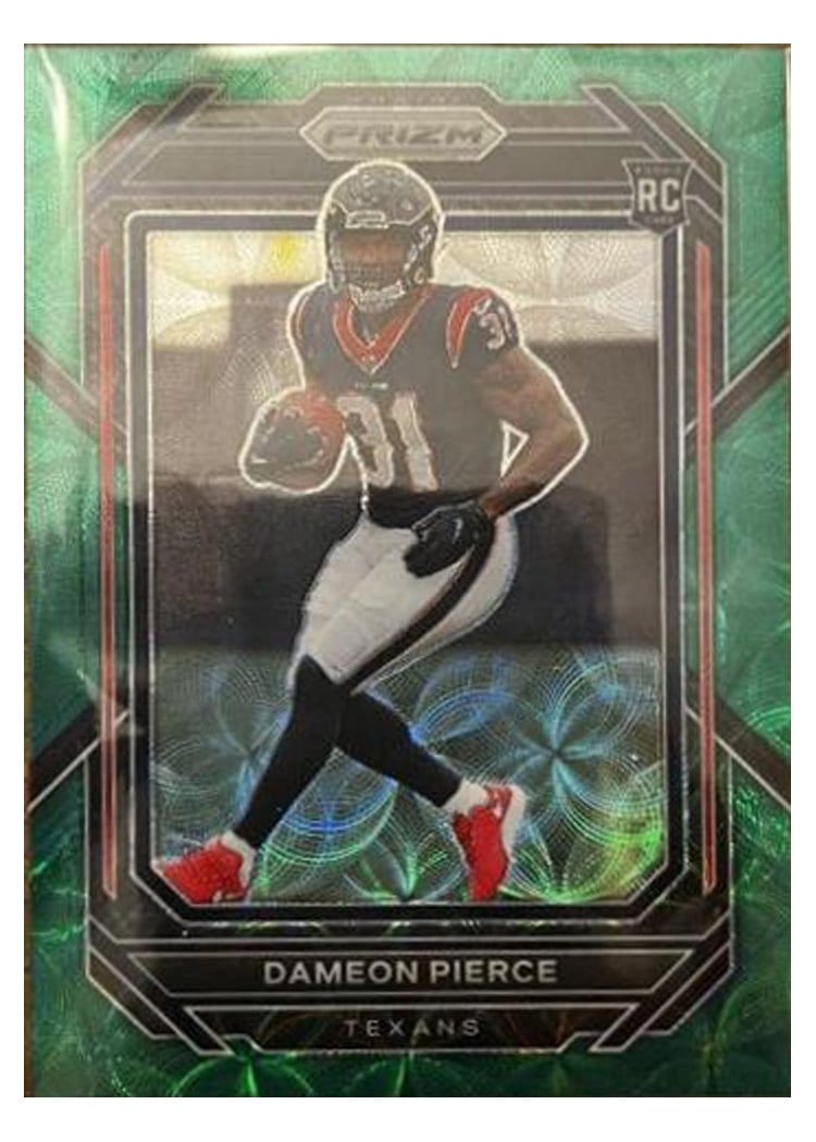 2022 Panini Prizm Base Set Dameon Pierce #322 card