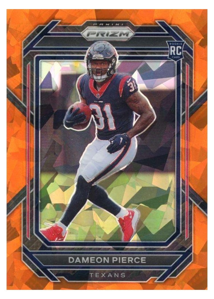 2022 Panini Prizm Base Set Dameon Pierce #322 card