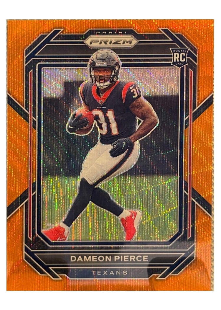 2022 Panini Prizm Base Set Dameon Pierce #322 card
