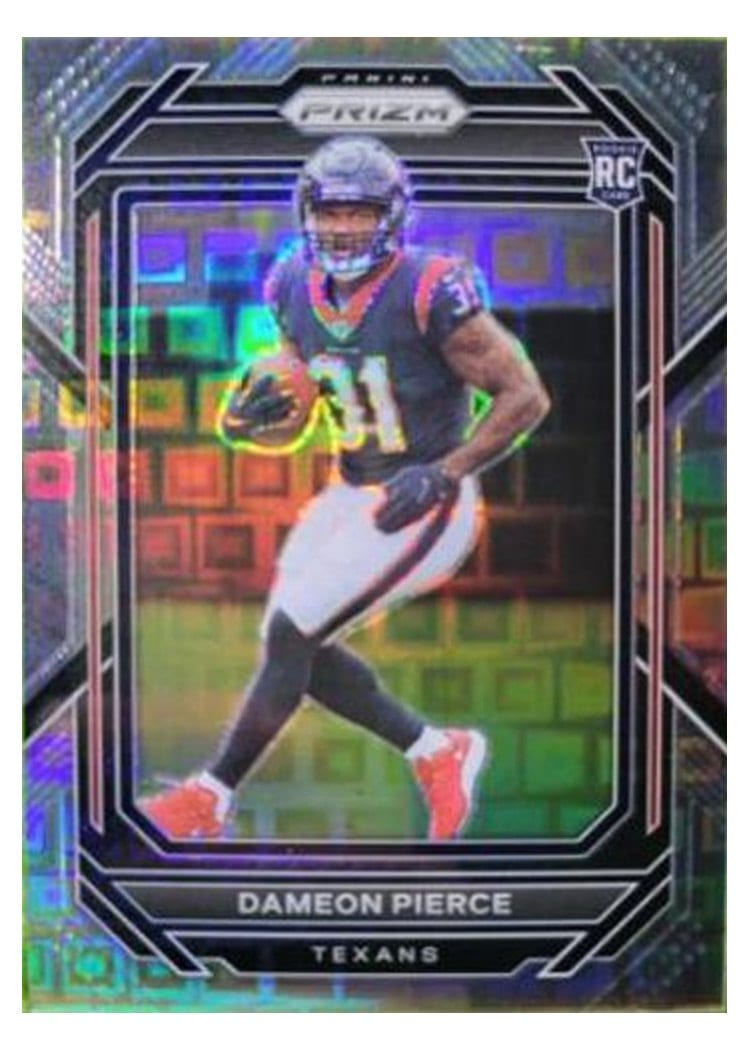 2022 Panini Prizm Base Set Dameon Pierce Pandora #322 card