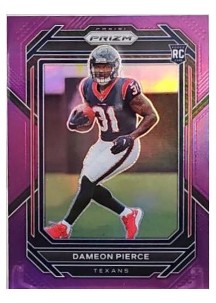 2022 Panini Prizm Base Set Dameon Pierce #322 card