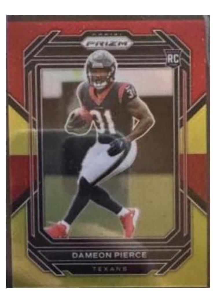 2022 Panini Prizm Base Set Dameon Pierce #322 card