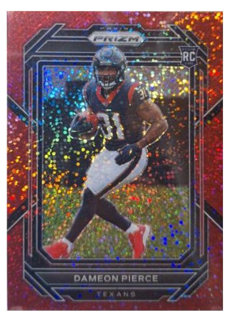 2022 Panini Prizm Base Set Dameon Pierce #322 card