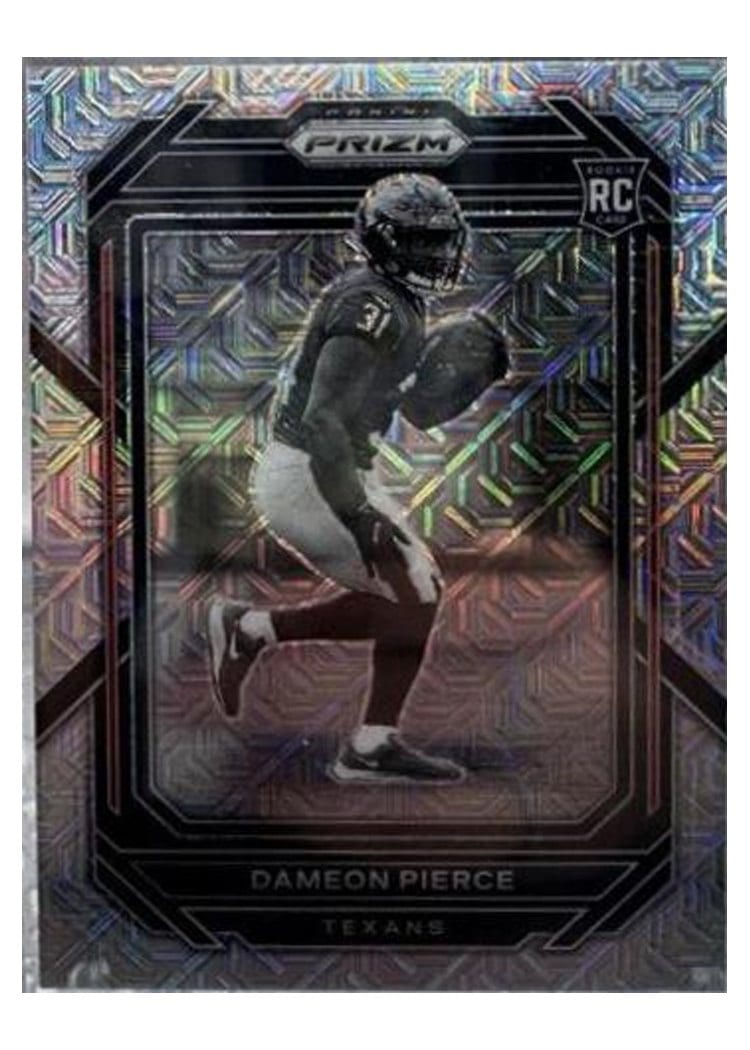 2022 Panini Prizm Base Set Dameon Pierce #322 card