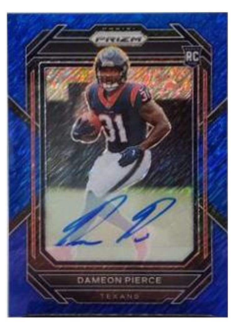 2022 Panini Prizm Base Set Dameon Pierce #322 card