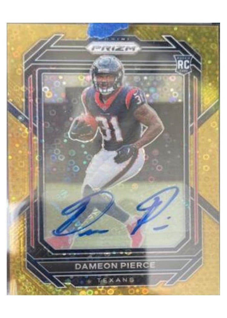 2022 Panini Prizm Base Set Dameon Pierce #322 card