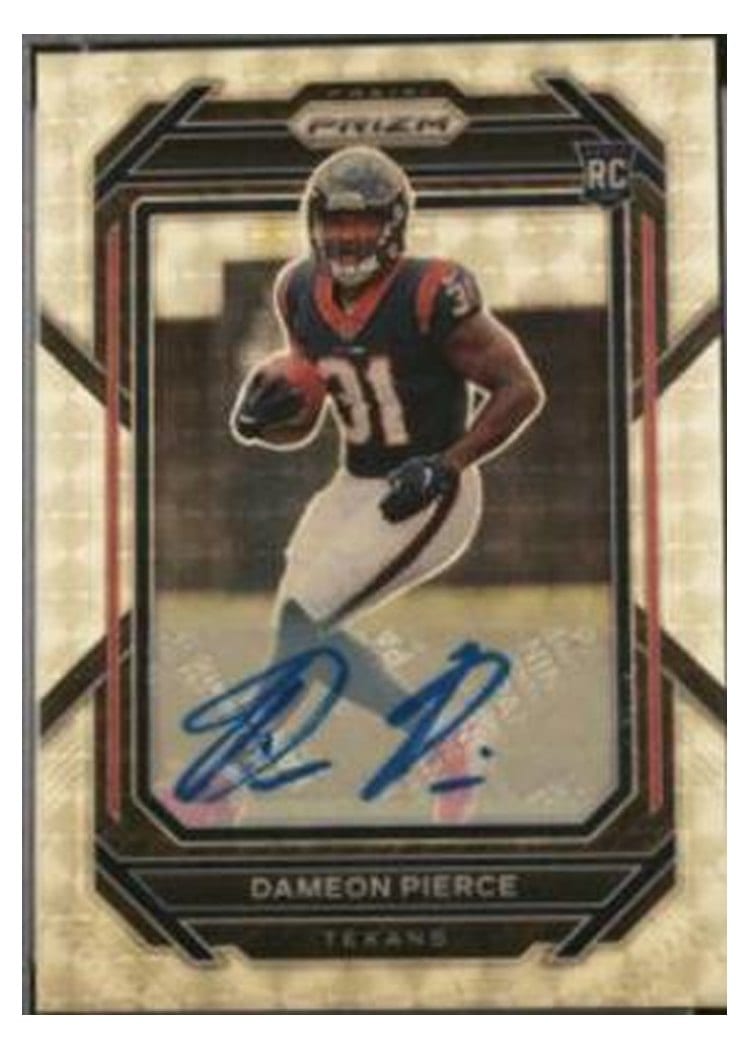 2022 Panini Prizm Base Set Dameon Pierce #322 card