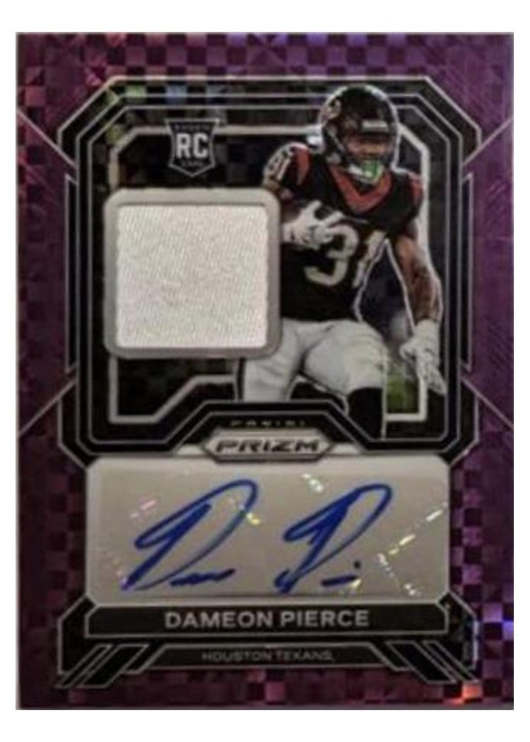 2022 Panini Prizm Base Set Dameon Pierce #322 card
