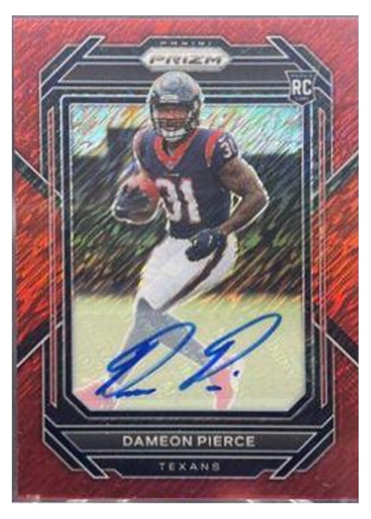 2022 Panini Prizm Base Set Dameon Pierce #322 card