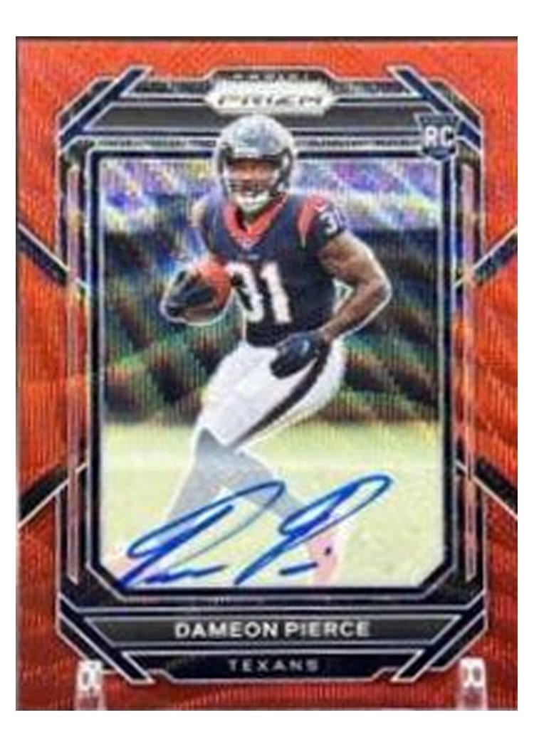 2022 Panini Prizm Base Set Dameon Pierce #322 card