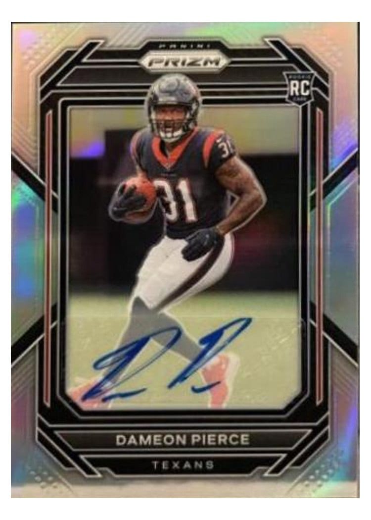 2022 Panini Prizm Base Set Dameon Pierce #322 card