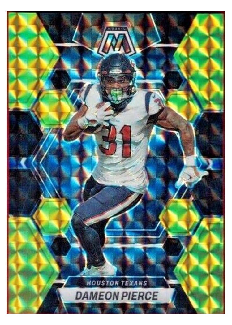 2023 Panini Mosaic Base Set Dameon Pierce #90 card