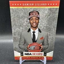 2012 Panini Hoops Damian Lillard #280 card