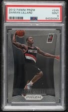 2012 Panini Prizm Damian Lillard Prizm #245 card