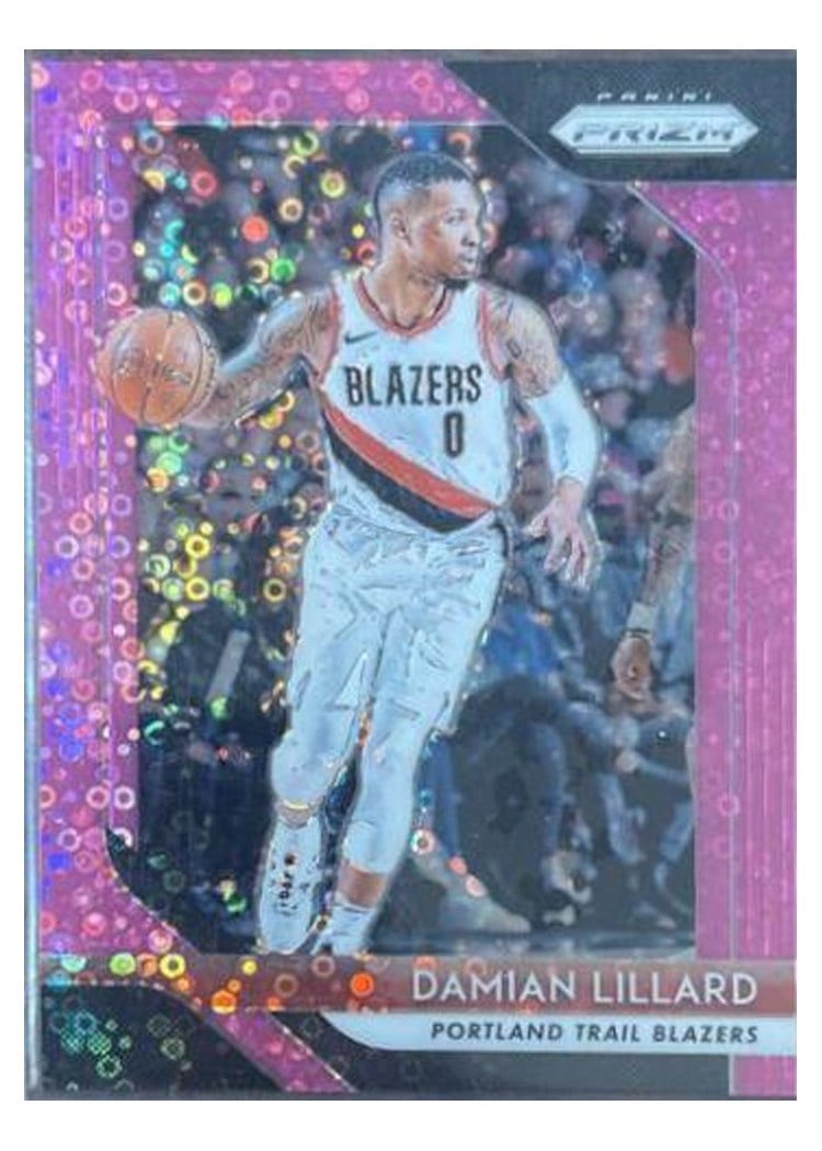 2018-19 Panini Prizm Base Set Damian Lillard #81 card