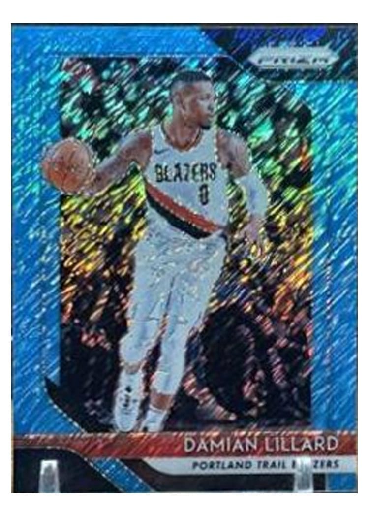 2018-19 Panini Prizm Base Set Damian Lillard #81 card